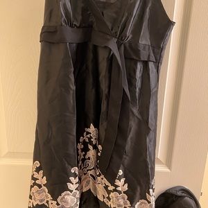 Morgan Taylor Intimates Set, Size S Slip gown & Size M matching robe